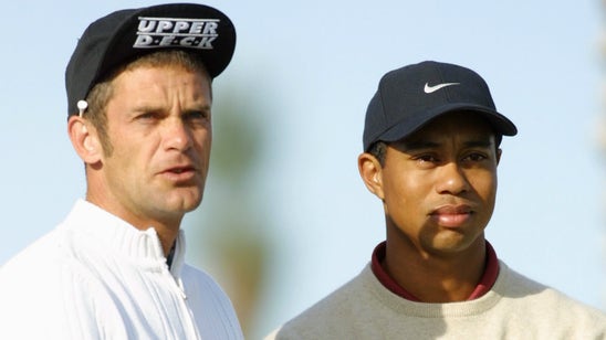 Jesper Parnevik says Tiger Woods is hitting the ball 'a mile' in practice