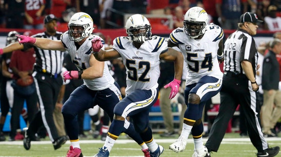 Perryman overcomes sore shoulder to help Chargers rally