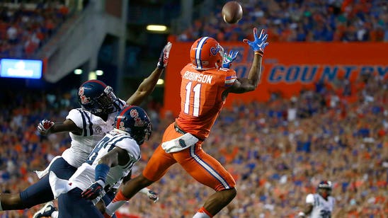 WR Robinson 'has come farther than any guy on football team'