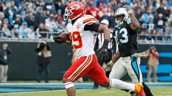Eric Berry returns Cam Newton INT for TD after making seven Panthers miss