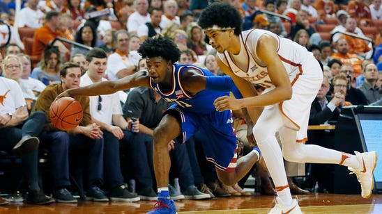 Kansas beats Texas 77-67 to clinch sole possession of Big 12 title