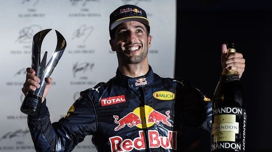 Daniel Ricciardo pleased with result despite just missing out on win
