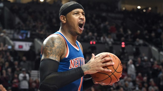 Anthony scores 37, Knicks beat Blazers to end skid at 4