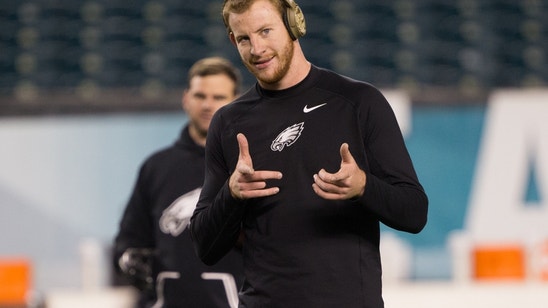 Carson Wentz Shows Off Wheels, Dives for Touchdown (Video)