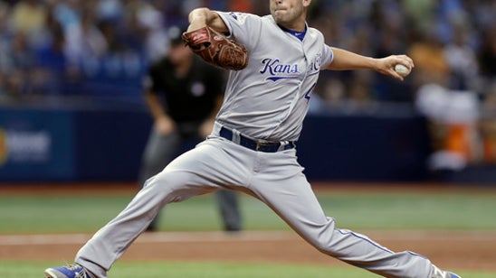 Royals' Danny Duffy strikes out 16, flirts with no-no against Rays