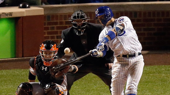 Watch: Javier Baez blasts game-winning home run off Johnny Cueto