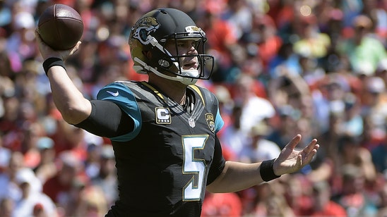 Jaguars QB Blake Bortles sprains throwing shoulder in loss at Bucs