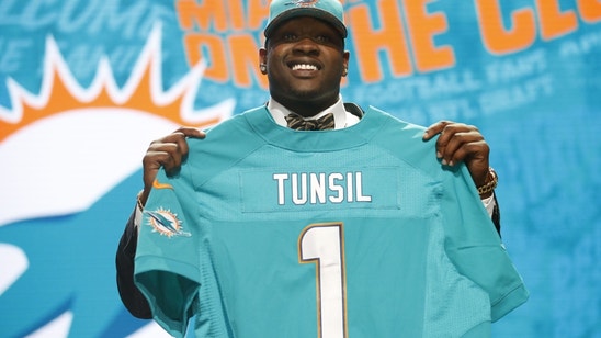 Miami Dolphins name Laremy Tunsil and Arian Foster starters