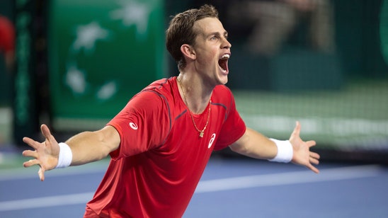 Vasek Pospisil lifts Canada past Japan in Davis Cup first round