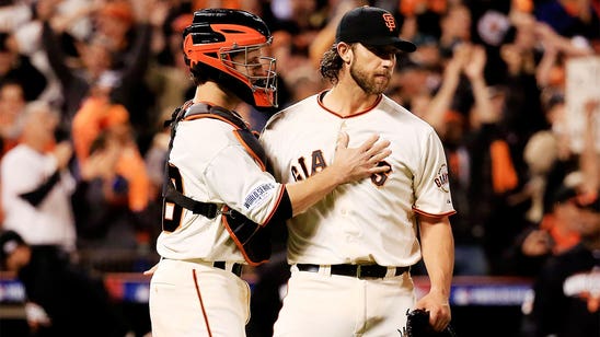 Giants battery mates Bumgarner and Posey set records