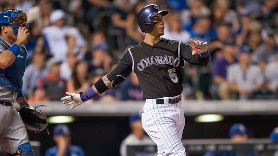 Report: Rockies GM told Carlos Gonzalez he won't be traded