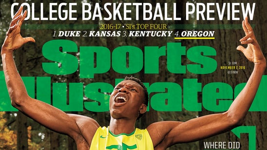 Oregon's Chris Boucher featured on cover of SI's college basketball preview issue
