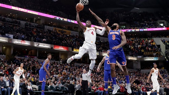 Oladipo shines in Pacers' 121-113 victory over Knicks