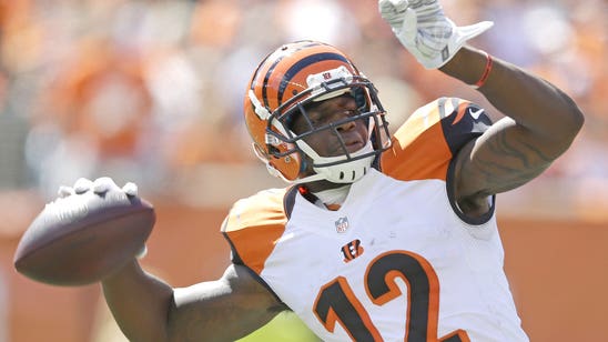Bengals' Sanu drains long trick shot, channels 'LeBron James Kid'