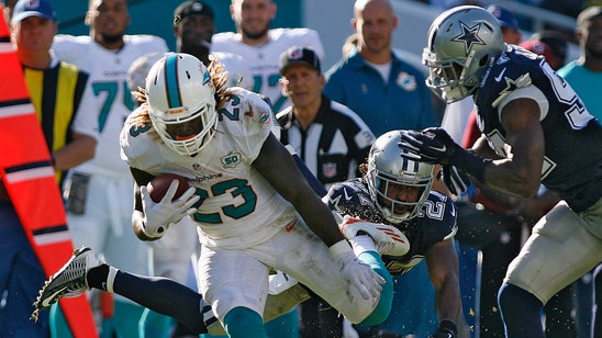 Jay Ajayi showing his power in Dolphins' backfield