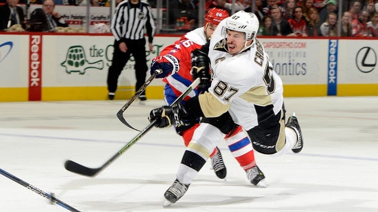 Crosby comes up clutch as Pens top Caps to clinch home-ice advantage