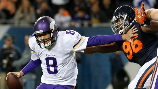 Vikings' offensive line exposed again in loss to Bears