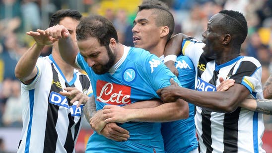Napoli's Serie A title hopes take a hit with defeat to Udinese