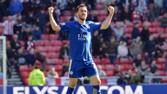 Fuchs says Leicester not worried by Spurs title challenge