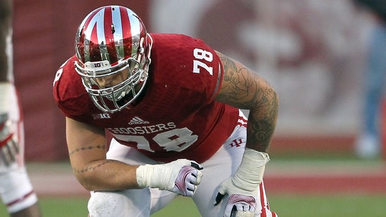 Spriggs leads veteran IU offensive line