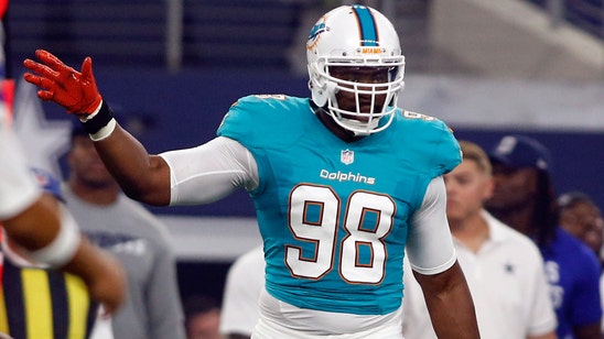 Dolphins add DE Jason Jones to injury report after hurting ankle
