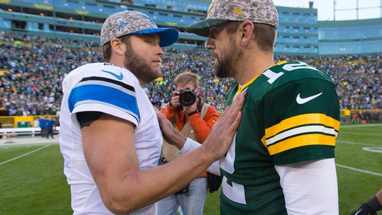 Rodgers slumping, Stafford rising lately