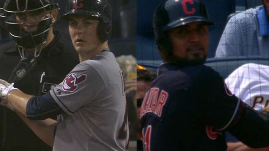 Indians' Salazar joins Bauer in imitating teammates' batting stances