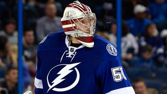 Lightning recall Kristers Gudlevskis, reassign Andrei Vasilevskiy to Syracuse