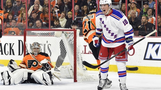 New York Rangers and Philadelphia Flyers promise a black and blue Friday