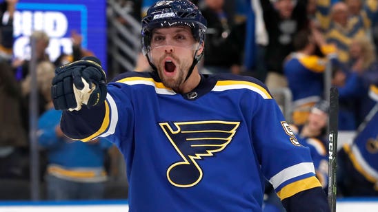 Perron scores OT game-winner to lead Blues past the Blue Jackets