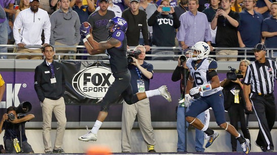 The amazing Doctson smashes TCU's single-season receptions record