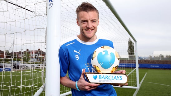 Jamie Vardy scoops Premier League player of the season award