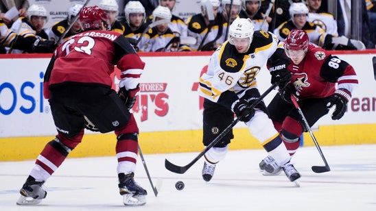 Coyotes look to cap road trip with win in Boston