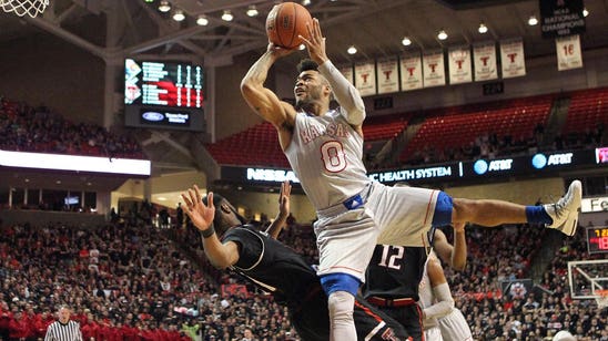 Kansas squeezes by Texas Tech for 80-79 victory