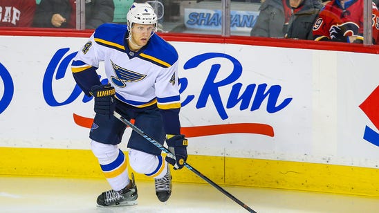 Blues' Gunnarsson done for season after tearing ACL