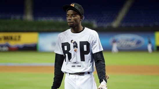 Dee Gordon hits leadoff home run moments after team pays tribute to Jose Fernandez