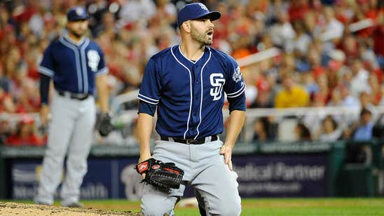 Padres call (no) foul in 8-3 loss to Nationals