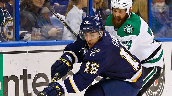 Blues head to Dallas in pursuit of fifth straight win over Stars