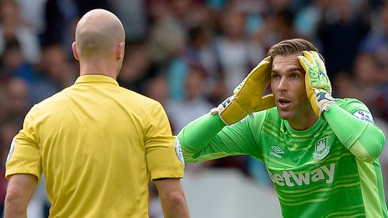 West Ham lose appeal over the sending-off of goalkeeper Adrian