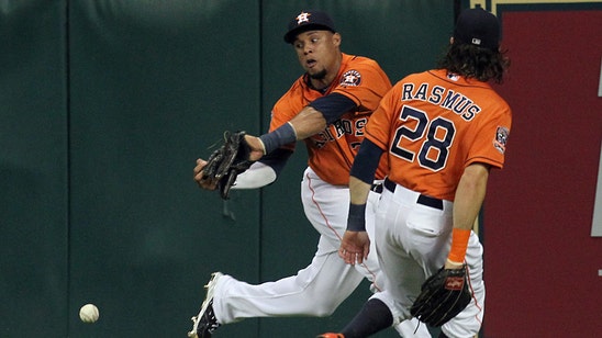 Fresh off trade-deadline deal, Gomez has rocky debut with Astros
