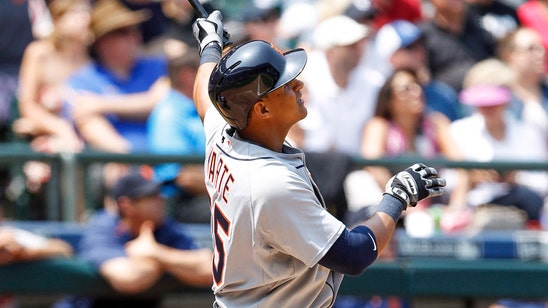 Tigers rookie Marte hits 1st homer in 1st start replacing Cabrera