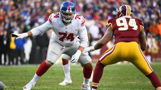 Recently signed Ereck Flowers to become fourth left tackle to start for Jaguars this season