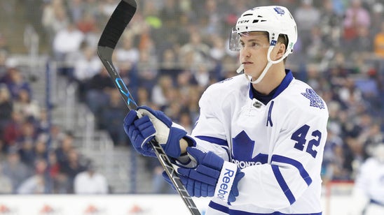 Tyler Bozak hits snag in recovery from lower-body injury