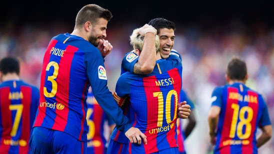 Messi, Suarez and Pique's kids join the FC Barcelona Escola