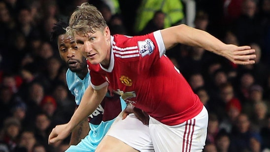 FA charge Schweinsteiger for elbow on West Ham's Winston Reid