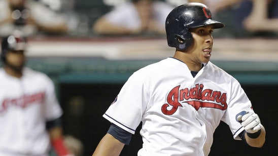 Indians All-Star OF Brantley out with sore shoulder