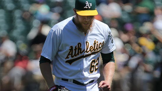 Rehabbing Doolittle vows to pitch again for A's this season