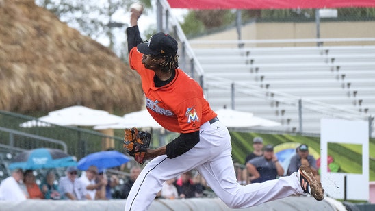 Jose Urena allows 1 lone hit, Marlins thump Astros split-squad in spring training