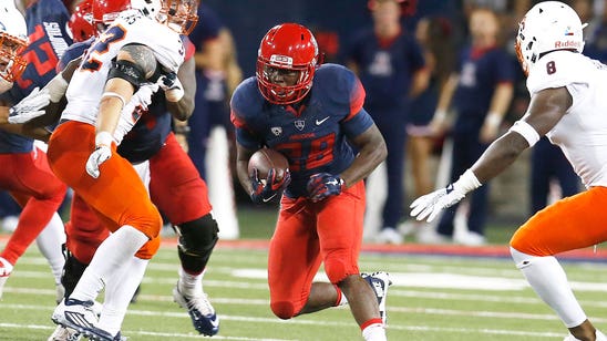 Arizona RB Nick Wilson leads Pac-12 in rushing