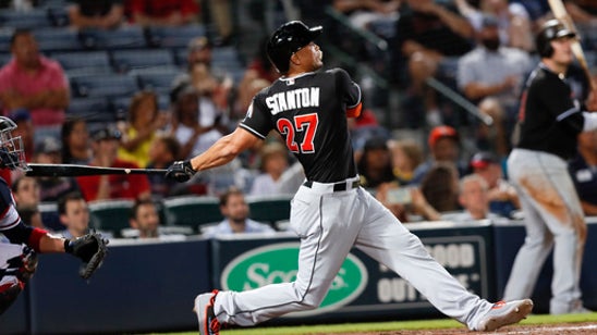 Giancarlo Stanton hits galactic home run in return to Marlins lineup